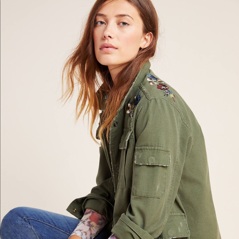 Dolan utility jacket embroidered